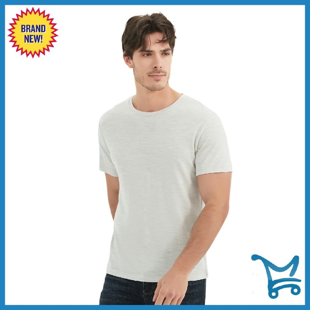 Men's 100% Merino Wool T-Shirt Base Layer Activewear